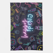 Linge De Cuisine Neon Purim (Vertical)