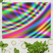 Linge De Cuisine Neon Swirls (Plié)