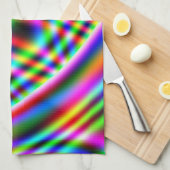 Linge De Cuisine Neon Swirls (Quart Plié)