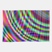Linge De Cuisine Neon Swirls (Horizontal)