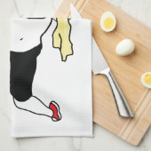 Linge De Cuisine nettoyage à chaîne (Quart Plié)