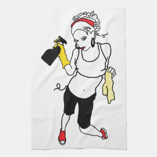 Linge De Cuisine nettoyage à chaîne