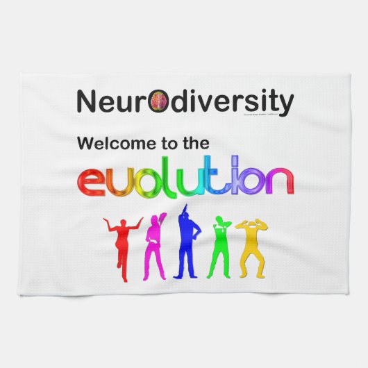 Linge De Cuisine Neurodiversité Bienvenue dans l'Évolution (Horizontal)