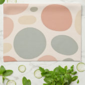 Linge De Cuisine Neutral Abstract Organic Shapes Modern (Plié)