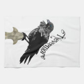 Linge De Cuisine Nevermore Raven (Horizontal)