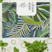 Linge De Cuisine New Home Kitchen – Personalized Tropical  (Plié)