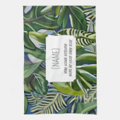 Linge De Cuisine New Home Kitchen – Personalized Tropical  (Vertical)