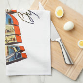 Linge De Cuisine New Jersey de Wildwood (Quart Plié)