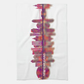 Linge De Cuisine New Orleans Louisiana Skyline (Vertical)