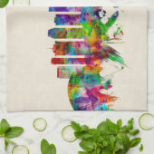 Linge De Cuisine New Orleans Louisiana Skyline (Plié)