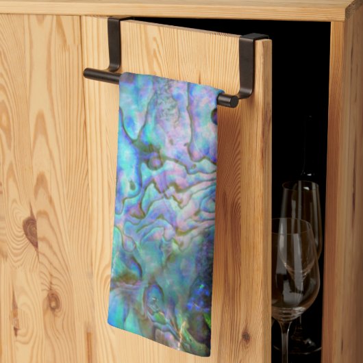 Linge De Cuisine NEW ZEALAND Paua (Pliage en tiers)