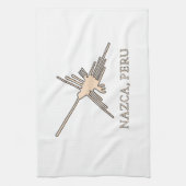 Linge De Cuisine Newsprint de Nazca Hummingbird (Vertical)