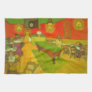 Linge De Cuisine Night Cafe par Vincent van Gogh