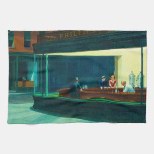 Linge De Cuisine Nighthawks, 1942 par Edward Hopper
