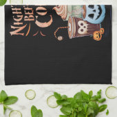 Linge De Cuisine Nightmare avant café Citrouille épice Halloween (Plié)