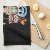 Linge De Cuisine Nightmare avant café Citrouille épice Halloween (Quart Plié)