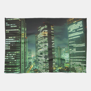 Linge De Cuisine Nightscape, Shinjuku, Tokyo, Japon