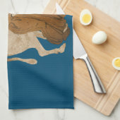 Linge De Cuisine Nike et un taureau (Quart Plié)