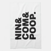 LINGE DE CUISINE NIN & COM & POOP. (Vertical)