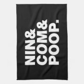 LINGE DE CUISINE NIN & COM & POOP. (Vertical)