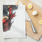 Linge De Cuisine Ninja Girl (Quart Plié)