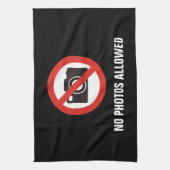 Linge De Cuisine No Photos Allowed (Vertical)