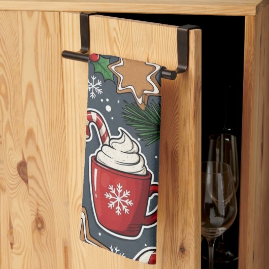 Linge De Cuisine Noël (Pliage en tiers)