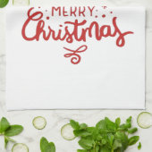 Linge De Cuisine Noël  (Plié)