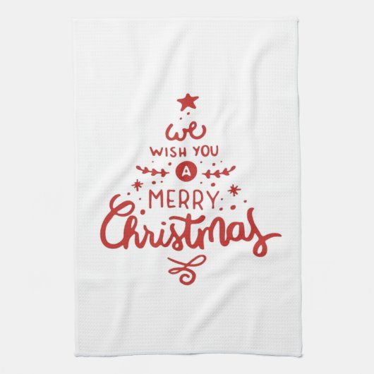 Linge De Cuisine Noël  (Vertical)