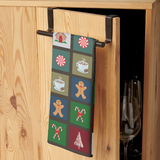 Linge De Cuisine Noël (Pliage en tiers)