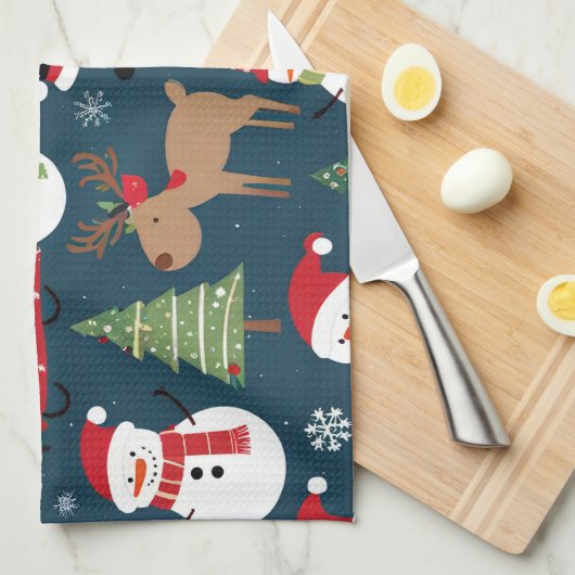 Linge De Cuisine Noël (Quart Plié)