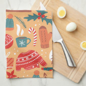 Linge De Cuisine Noël (Quart Plié)