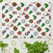 Linge De Cuisine Noël (Plié)