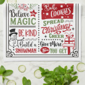 Linge De Cuisine Noël (Plié)