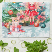 Linge De Cuisine Noël (Plié)