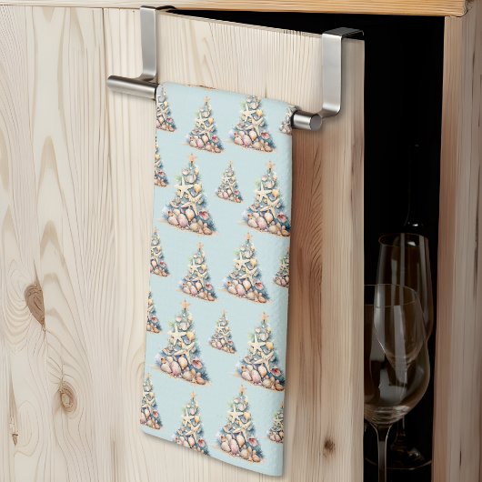 Linge De Cuisine Noël à la plage