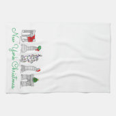 Linge De Cuisine Noël à New York (Horizontal)