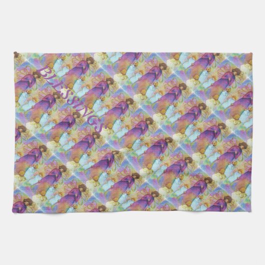 LINGE DE CUISINE NOËL ANGELS (Horizontal)