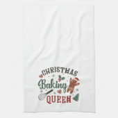 Linge De Cuisine Noël Baking Queen Noël (Vertical)