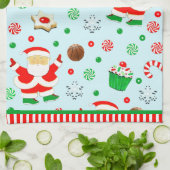 Linge De Cuisine Noël Basket-ball Fête (Plié)