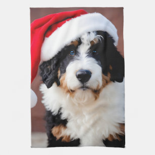Linge De Cuisine Noël Bernedoodle