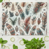 Linge De Cuisine Noël bohème (Plié)