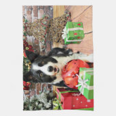 Linge De Cuisine Noël - border collie - Yaeger (Vertical)