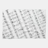 Linge De Cuisine Noël Cartôle Musique Petit Noël (Horizontal)