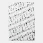 Linge De Cuisine Noël Cartôle Musique Petit Noël (Vertical)