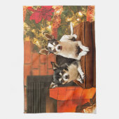 Linge De Cuisine Noël Chihuahua (Vertical)
