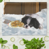 Linge De Cuisine Noël chinois japonais (Plié)