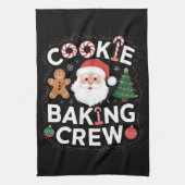 Linge De Cuisine Noël Cookie Baking Crew Famille Noël (Vertical)