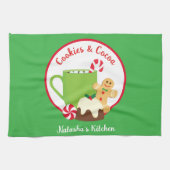 LINGE DE CUISINE NOËL CUITS ET CACAO (Horizontal)