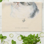 Linge De Cuisine Noël de chat (Plié)